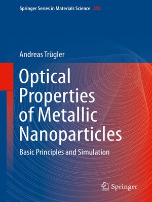 cover image of Optical Properties of Metallic Nanoparticles
